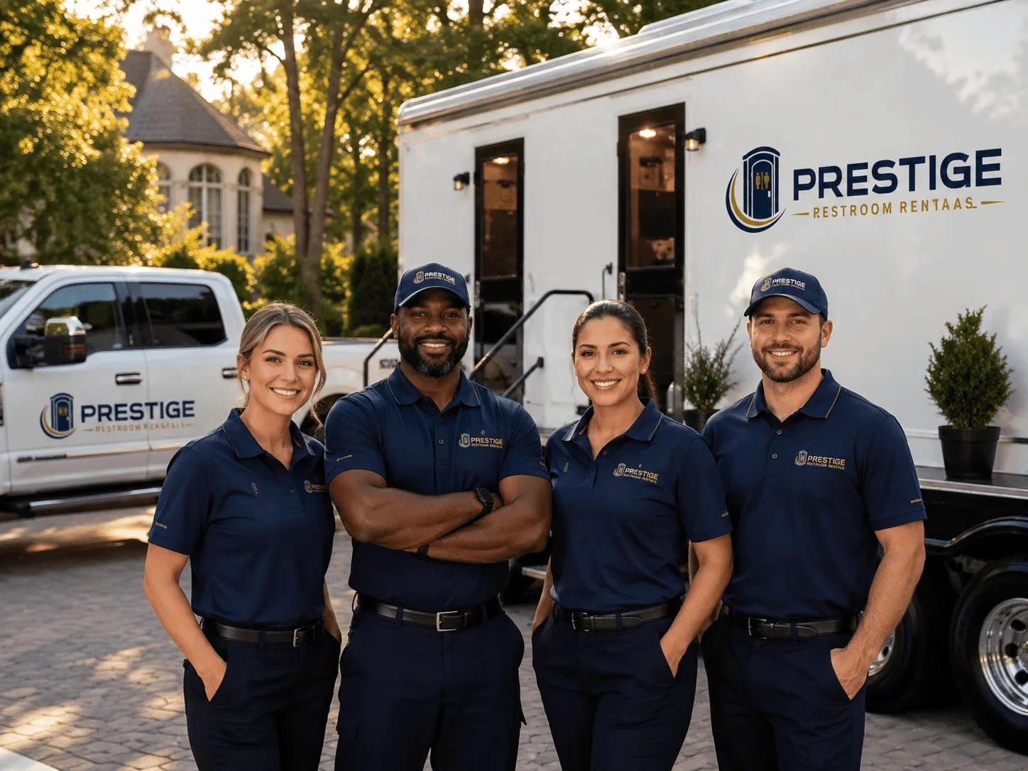 Trusted Luxury Portable Restrooms company in Trout, LA